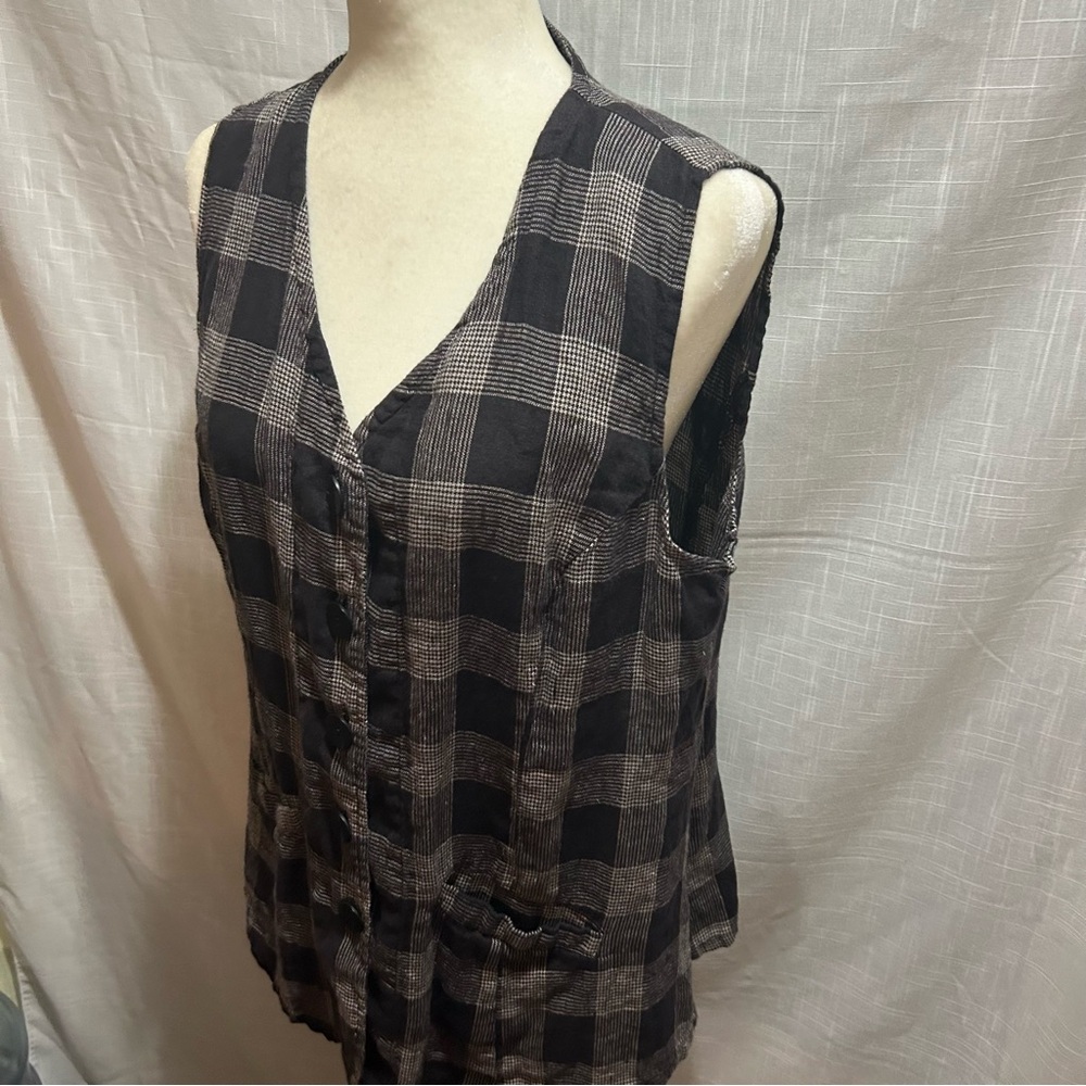 Flax vest S  NWT - Picture 2 of 4